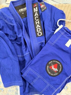 Machado Blue Brazilian Jiu-Jitsu Gi